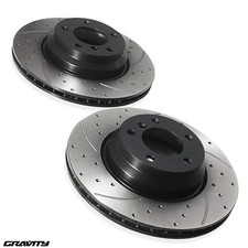 330MM FRONT DRILLED GROOVED