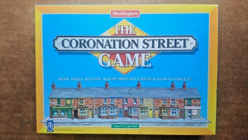 Coronation street board - board, game