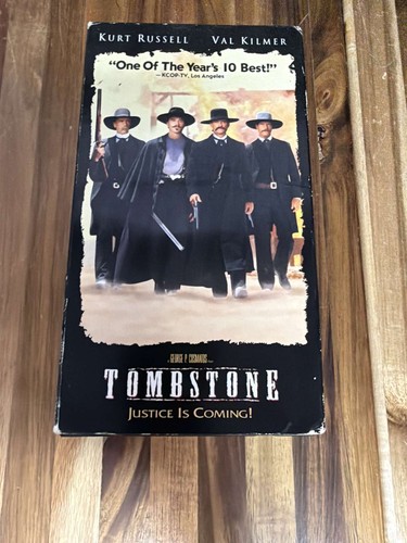 Tombstone vhs movie kurt - vhs,