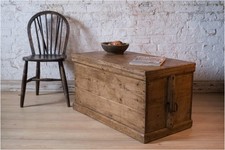 Victorian Pine Sea Chest