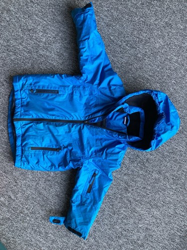 Crane kids blue hooded - blue,