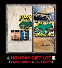 2 USA M2 MACHINES moc 1956 FORD F100 Pick-Up Truck LOT SET UNUSED VTG T-Shirt XL