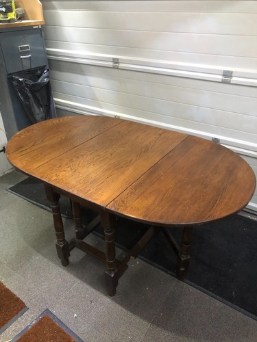 Table gate leg solid - , oak