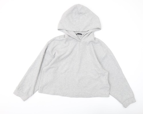 Zara women grey pullover - grey,