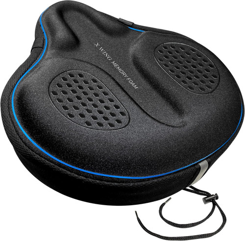 Bike seat cover padded - seat, with