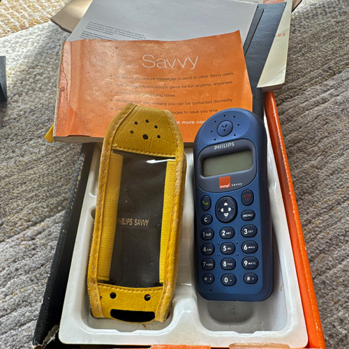 Vintage philips savvy orange - philips,