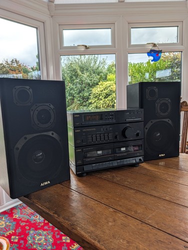 Aiwa stereo deck eq - stereo,