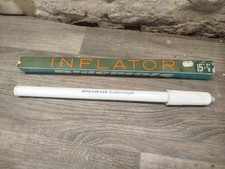 Vintage genuine Bluemels bike pump retro bicycle bike - White England made