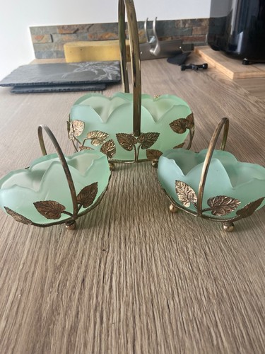 Bagley vintage set glass - vintage, of
