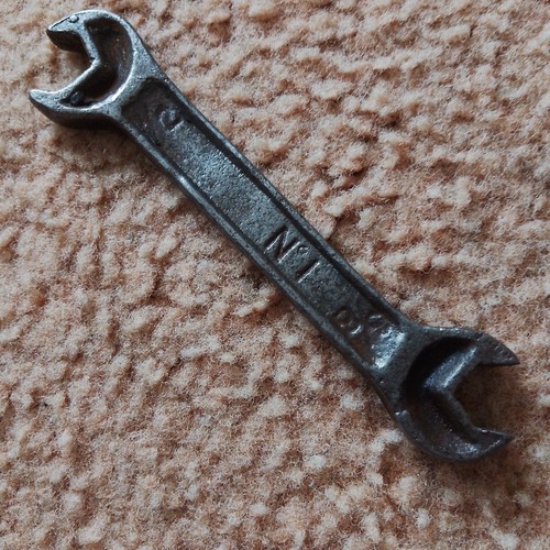 Vintage railway spanner see - vintage,