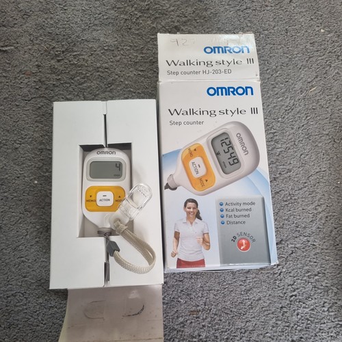 Omron pedometer walking style - omron,