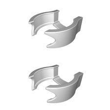 Security Token Holder Clip for