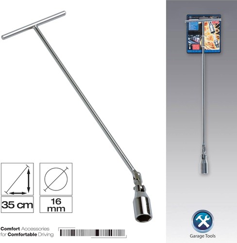 Sumex handle chrome - t-handle, steel