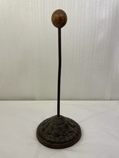 Rare Antique Cast Iron Wood