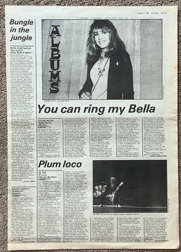 Stevie nicks bella donna mick - stevie, donna+mick