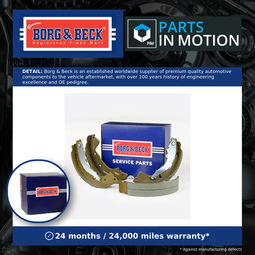 Brake shoes set fits id - shoes,