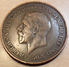 George V  1930  One Penny - 1d Coin