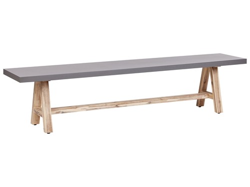 Garden bench tonnare concrete - bench,