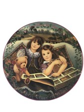 Bradford Exchange Kindred Moments Sisters Collectible Plate 1995