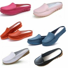 Ladies Slip on Leather