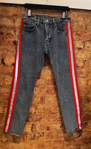 New levis 512 reflective - reflective, red