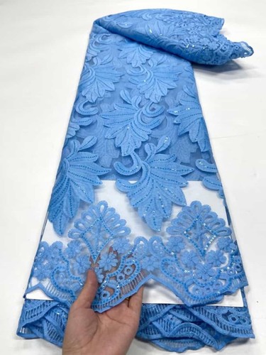 Yards luxury african sequins - 5,