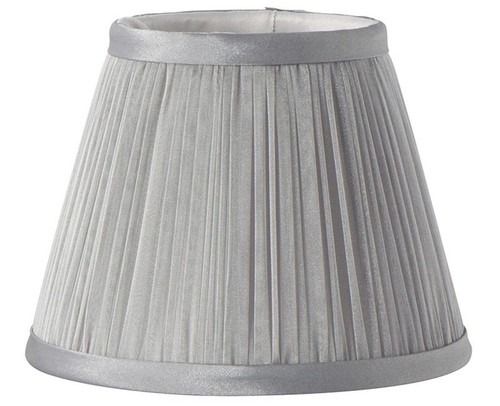 Elstead grey chiffon - chiffon, pleated