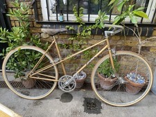 Vintage Falcon Mixte Bicycle – Ernie Clements Gold & Chrome – Project Bike