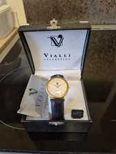 Vialli Collection 22k Gold Plated Watch