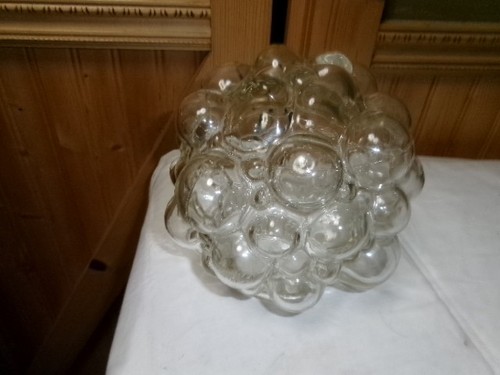 Vintage bubble glass globe - bubble,