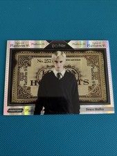 Kakawow Phantom Harry Potter Draco Malfoy Platform 9 3/4 Ticket Card 509/943