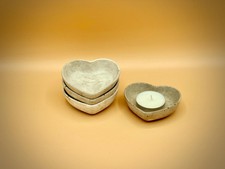 Handmade Concrete Heart Shaped