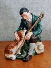Vintage Royal Doulton 'The Master' HN2325 Figurine Man With His Spaniel. Vgc