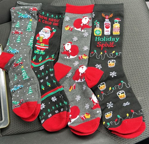Christmas novelty socks - christmas, pack