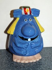 Monster Munch - Vintage Ceramic Money Box & BADGE made by Wade Smiths Crisps
