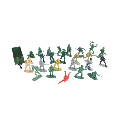 Vintage toy soldiers 25x army - 25x,