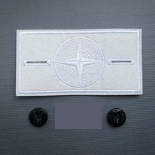 Stone Island Reflective badge