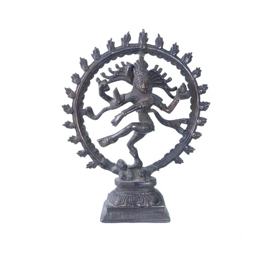 Vintage shiva nataraja bronze - vintage,