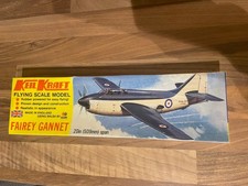 SUPERB  KEIL KRAFT #0047 RARE FLYING SCALE MODEL FAIREY GANNET - SEALED