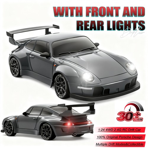 4wd drift car porsche - 1:24, rc