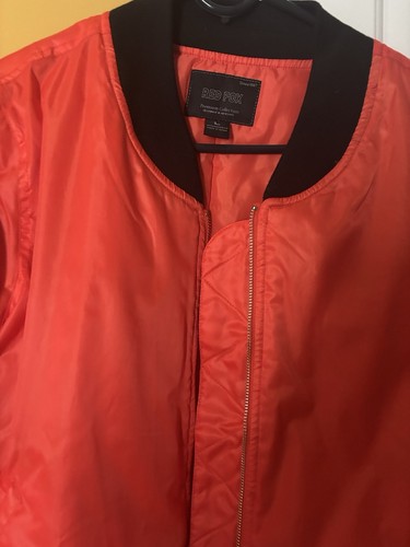 Red fox orange bomber - bomber, jacket