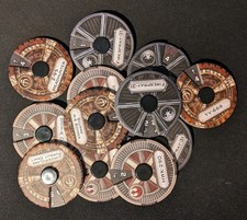 MANEUVER / MOVEMENT DIALS, STAR WARS X-WING MINIATURES GAME (1st, 1.0)