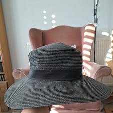 Ladies Black Sunhat From H&M