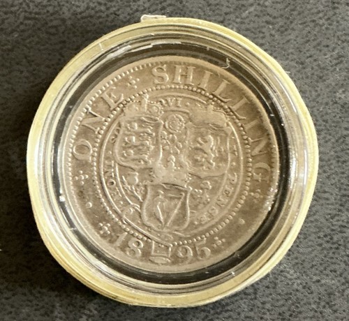 Queen victoria 1895 shilling - queen,