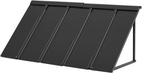Fixed metal awning - metal, 24