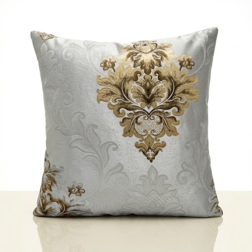 Cushion covers silver beige - cushion,