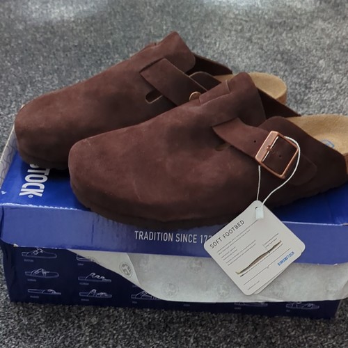 Birkenstock soft footbed brown - birkenstock,