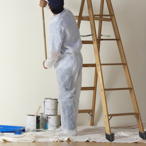 Rubber ladder feet - rubber,