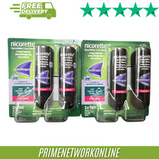 2 x Nicorette Quickmist Cool