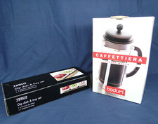 Bodum Caffettiera Cafetiere Coffee Maker and Dip Dish & Tray Set Ceramic Dishes